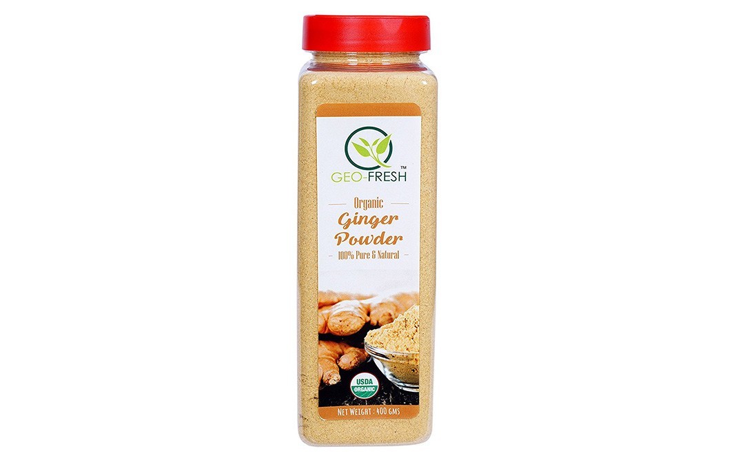 Geo-Fresh Organic Ginger Powder    Bottle  400 grams